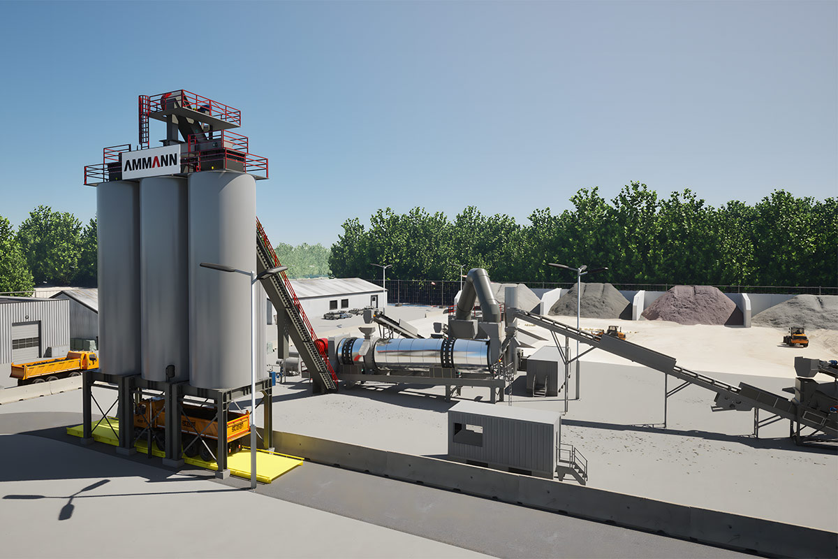 AMMANN ALPINE COUNTERFLOW DRUMMIX PLANT OFFERS HIGH PRODUCTION, CUTTING ...