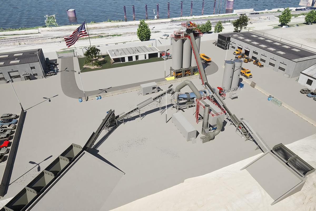 AMMANN ALPINE COUNTERFLOW DRUMMIX PLANT OFFERS HIGH PRODUCTION, CUTTING ...