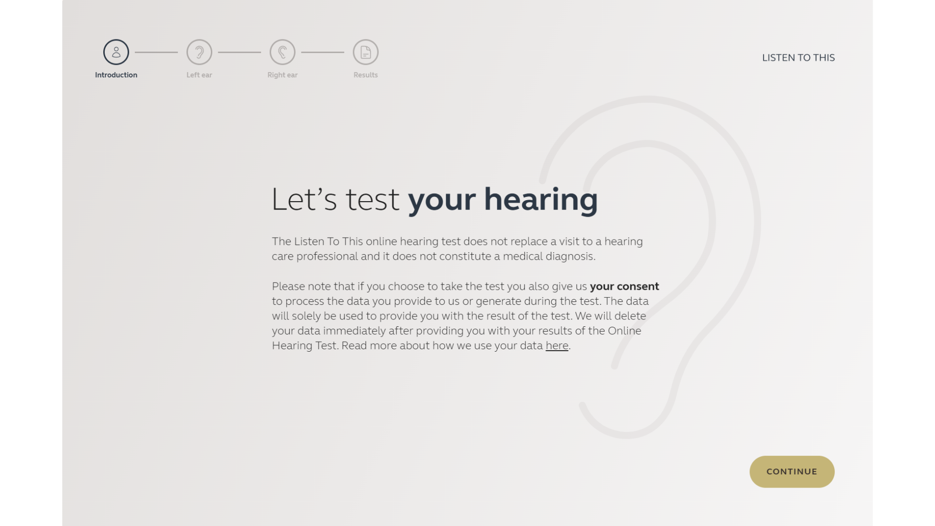 LISTEN TO THIS Online Hearing Test LISTEN TO THIS Online Hearing Test