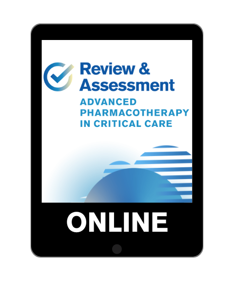 Advanced Pharmacotherapy in Critical Care Online
