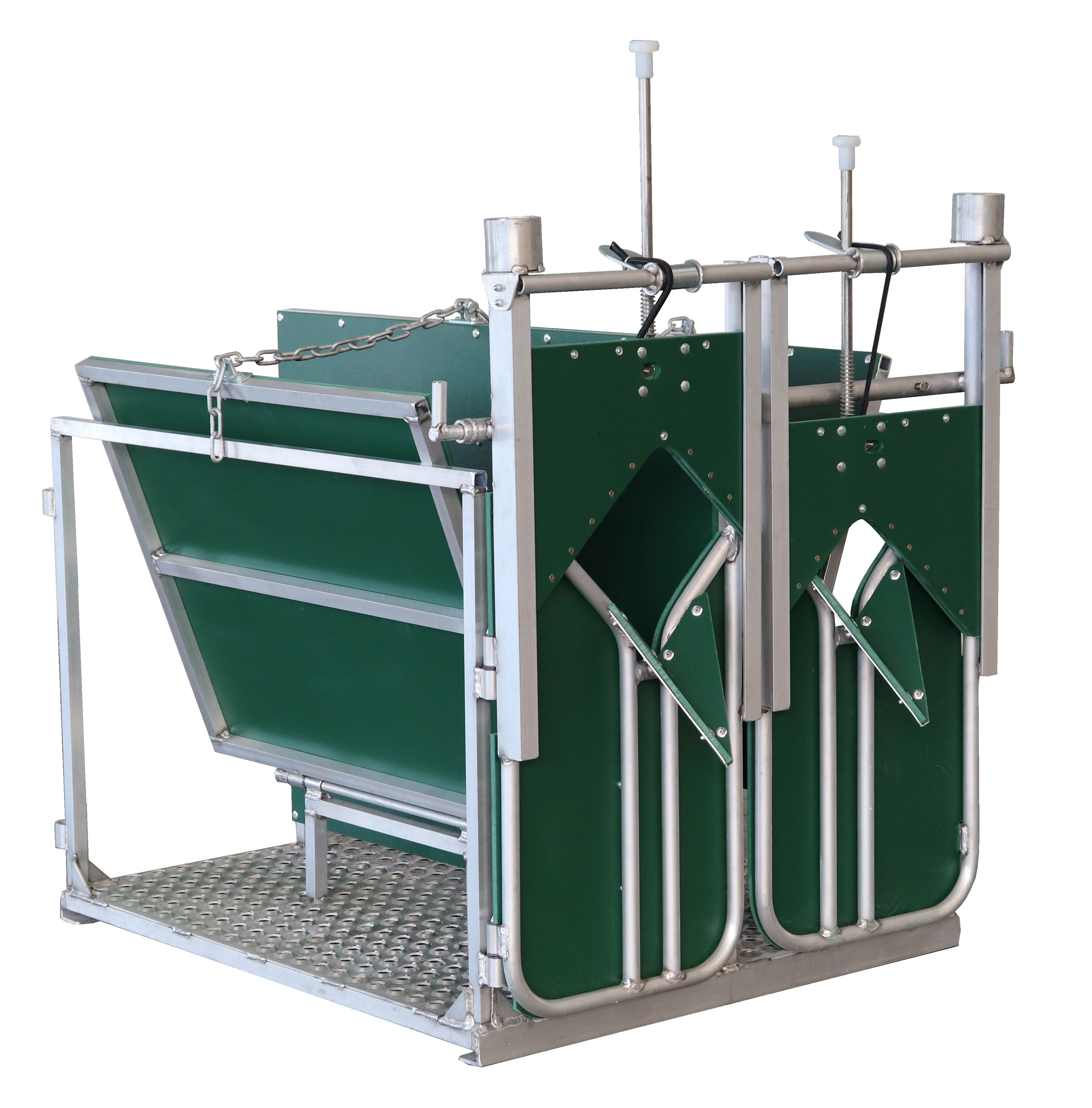 C11500_double-lane-calf-debudding-crate_lever-down 163541279