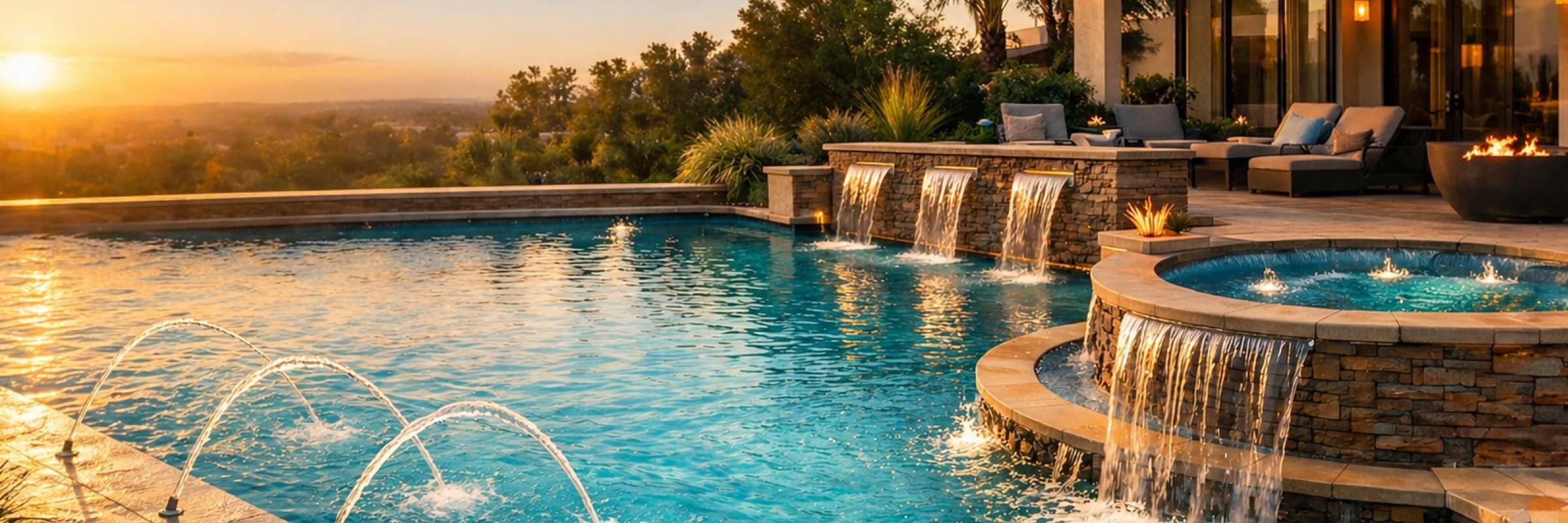 Pool, Spa & Water Features